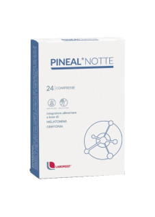Pineal Notte Integratore di Melatonina Favorente il Sonno, 24 Compresse