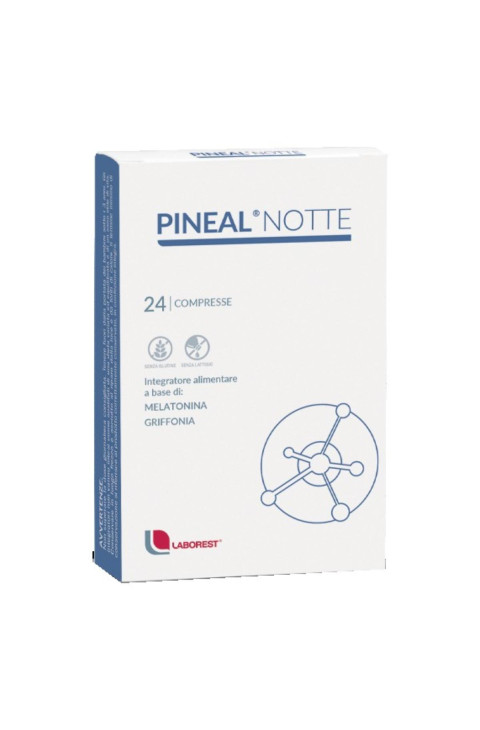 Pineal Notte Integratore di Melatonina Favorente il Sonno, 24 Compresse