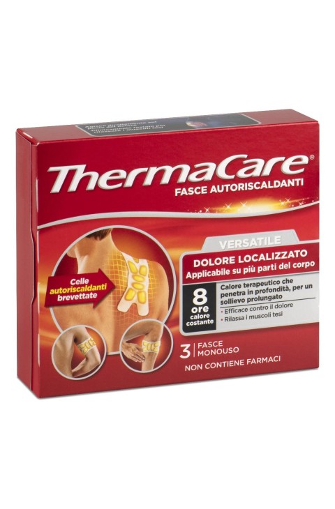Thermacare Versatile Fasce Autoriscaldanti, 3 Fasce

