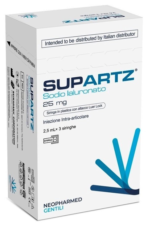 MDM Supartz Siringa Preriempita Intra-Articolare acido Ialuronico 25mg,3 x 2,5ml