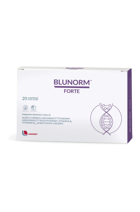 Blunorm Forte Integratore Benessere Circolatorio, 20 Compresse
