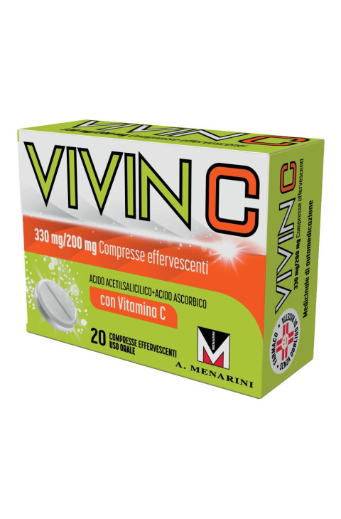 Vivin C*20cpr Eff 330mg+200mg