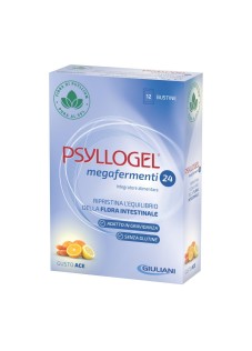Psyllogel Megafermenti 24 Ace Integratore Alimentare 12 Buste