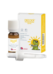 Decodì DHA Integratore Crescita e Sviluppo Osseo dei Bambini, 15ml