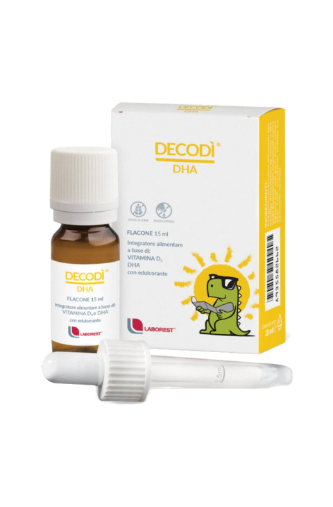Decodì DHA Integratore Crescita e Sviluppo Osseo dei Bambini, 15ml