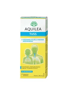Aquilea Tuss Sciroppo Integratore Benessere delle Vie Respiratorie, 200ml
