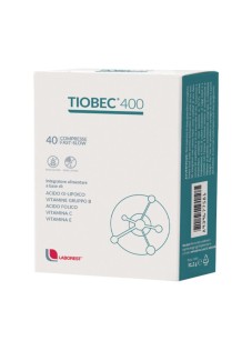 Tiobec 400 Integratore per il Sistema Nervoso, 40 Compresse
