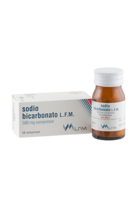 SODIO BICARB*50CPR 500MG