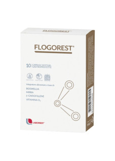 Flogorest Integratore per Tensioni Localizzate, 10 Capsule