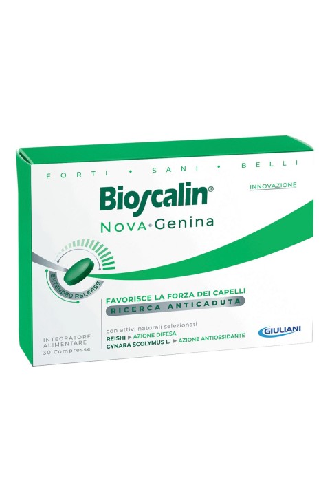 Bioscalin NovaGenina - Integratore per Capelli Deboli Uomo e Donna, 30 Compresse
