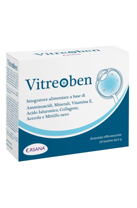 Vitreoben Integratore Benessere Occhio, 20 Bustine
