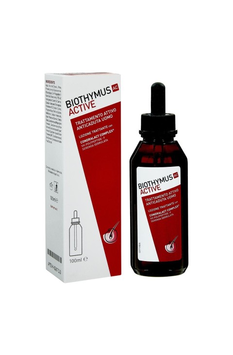 Biothymus AC Active - Lozione Trattante Trattamento Anticaduta Uomo, 100ml