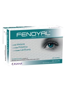 Fenoyal Gocce Oculari Sterili Idratanti Protettive, 30 monodose