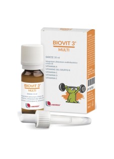 Biovit 3 Multi Gocce Integratore Energizzante 30ml
