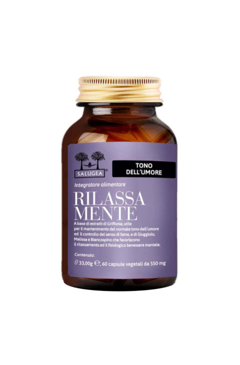 Salugea Rilassa Mente Integratore Buonumore e Lucidità Mentale, 60 Capsule Vegetali
Salugea Rilassa Mente Integratore Buonumore e Lucidità Mentale, 60 Capsule Vegetali
