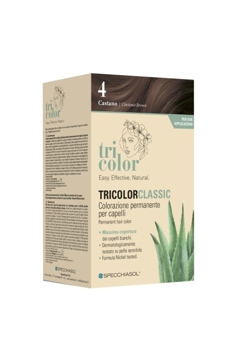 Specchiasol Tricolor - Classic Colorazione Permanente Capelli 4 Castano
