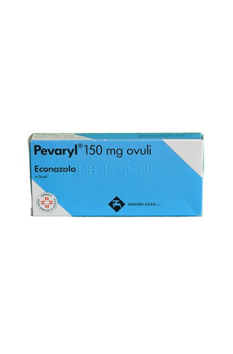 Pevaryl 150 mg Econazolo nitrato 6 Ovuli Vaginali