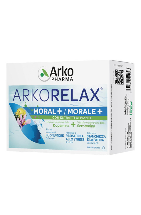 Arkopharma Arkorelax - Moral+ Integratore Alimentare, 60 Compresse
