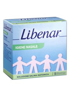 Libenar Soluzione Fisiologica Salina Sterile Senza Conservanti, 15 Flaconcini
