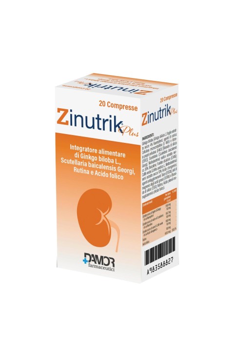 Zinutrik Plus Integratore 20 Compresse
Zinutrik Plus Integratore 20 Compresse