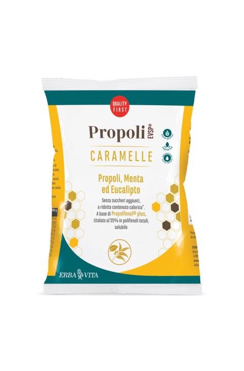 Propoli EVSP - Caramelle Gusto Menta e Eucalipto, 65g