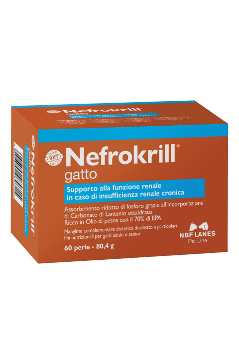 NEFROKRILL Gatto 60 Perle