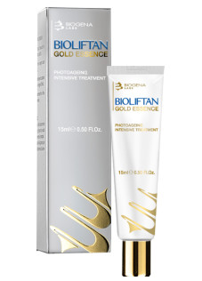 Biogena Bioliftan Gold Essence Trattamento Intensivo Anti-Photoageing Viso, 15ml
