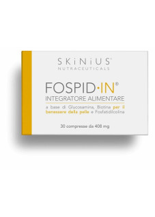 Skinius Fospid.IN Integratore Alimentare per la Pelle, 30 Compresse