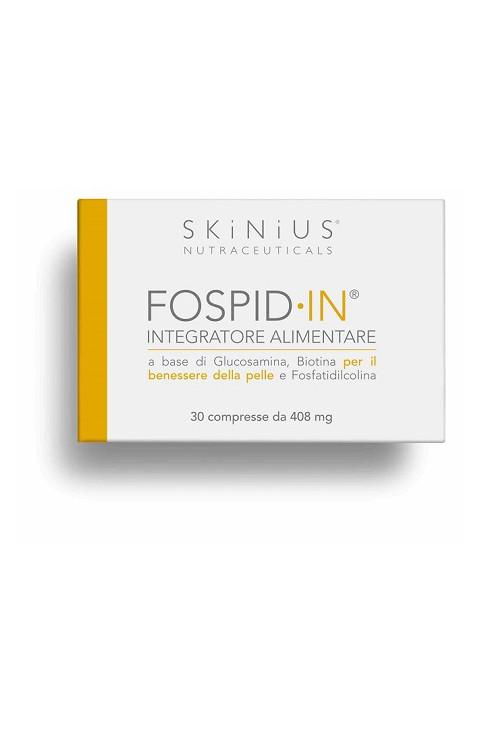 Skinius Fospid.IN Integratore Alimentare per la Pelle, 30 Compresse