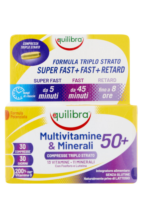 MULTIVITAMINE&MINERALI50+30CPR MULTIVITAMINE&MINERALI50+30CPR