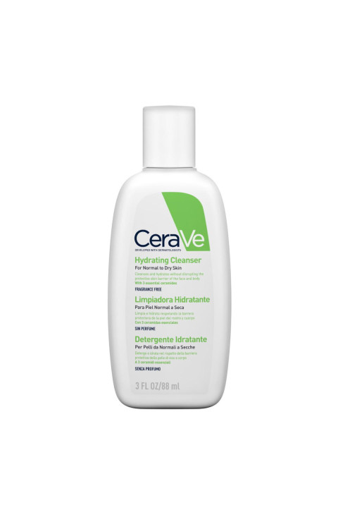 CeraVe Detergente Idratante Viso Pelle da Normale a Secca, 88ml