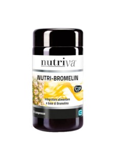Nutriva Nutri Bromelin Integratore Alimentare, 30 Compresse
