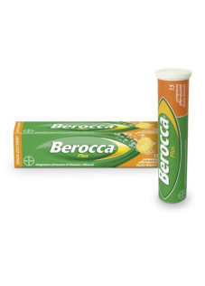 Berocca Plus Integratore Vitamine Minerali Energia e Concentrazione, 15 Cpr Eff