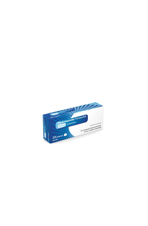 PARACETAMOLO  500mg 20Cpr PNS