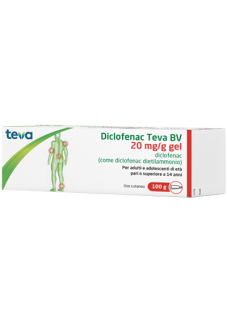 DICLOFENAC TEVA*GEL 100G 2%