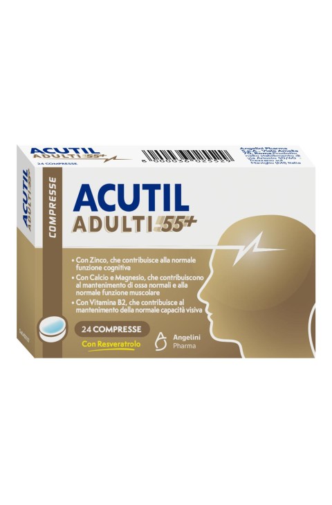 Acutil Adulti 55+ 24 compresse