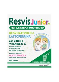 Resvis Junior XR Integratore per il Sistema Immunitario 12 bustine