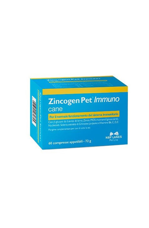 ZINCOGEN PET IMMUNO 60CPR ZINCOGEN PET IMMUNO 60CPR