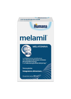 Humana Melamil Integratore Alimentare Melatonina, 30ml