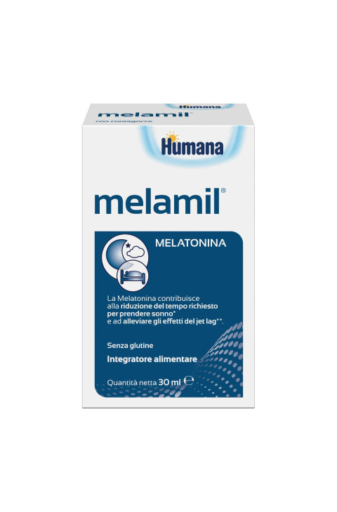 Humana Melamil Integratore Alimentare Melatonina, 30ml