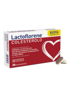 Lactoflorene Colesterolo Integratore Alimentare, 30 Compresse Tristrato
