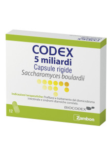 Codex*12cps 5mld 250mg