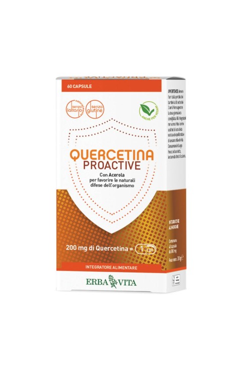 Quercitina Proactive Difese immunitarie Integratore alimentare 60 capsule