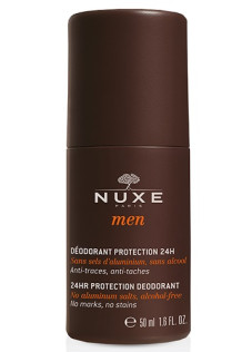 Nuxe Men - Deodorante Roll On Uomo Protezione 24 Ore Anti Macchie, 50ml