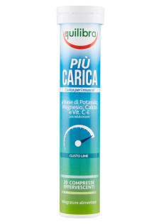 PIU' CARICA LIME 20CPR EFFERV