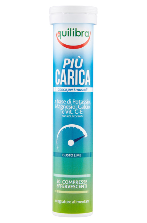 PIU' CARICA LIME 20CPR EFFERV