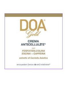 DOA GOLD CR A-CELLULITE 200ML