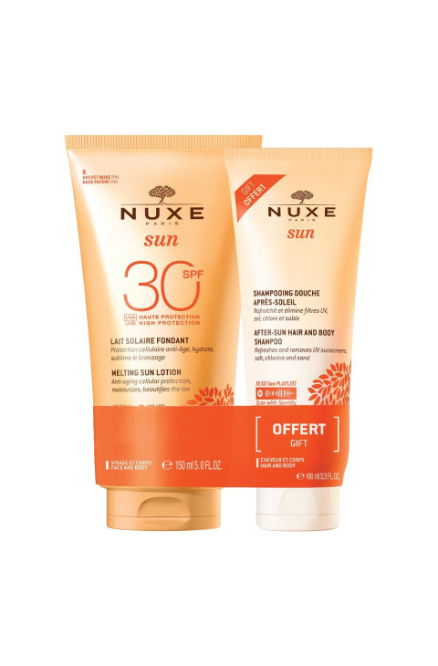 Nuxe Sun Duo Latte Solare SPF30 150ml + Shampoo Doposole 100ml