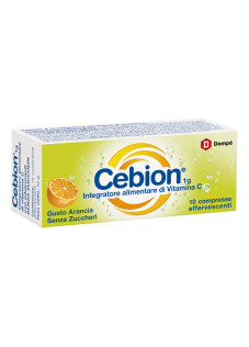 CEBION EFF VIT C S/ZUCCH 10CPR