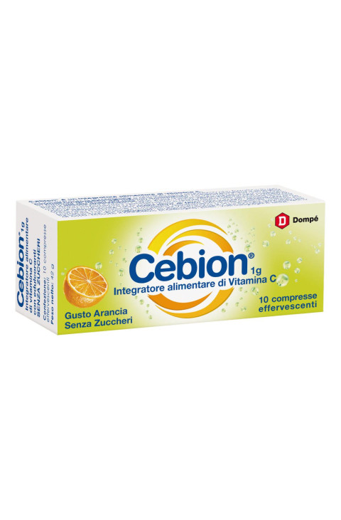 CEBION EFF VIT C S/ZUCCH 10CPR